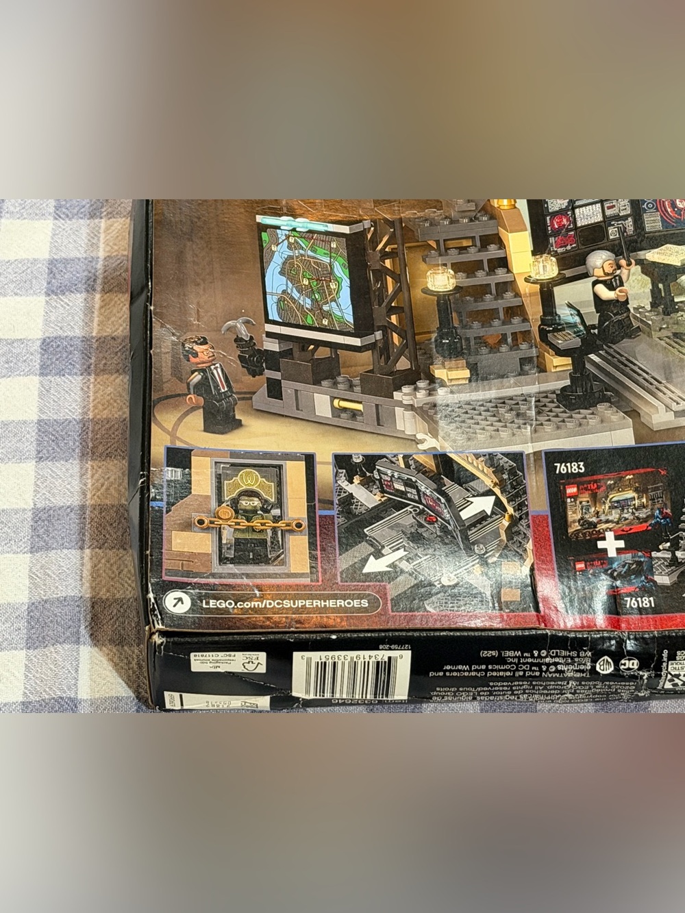 Lego DC Batman: Batcave: The Riddler Face-off (76183) New Sealed Box - Picture 5 of 6